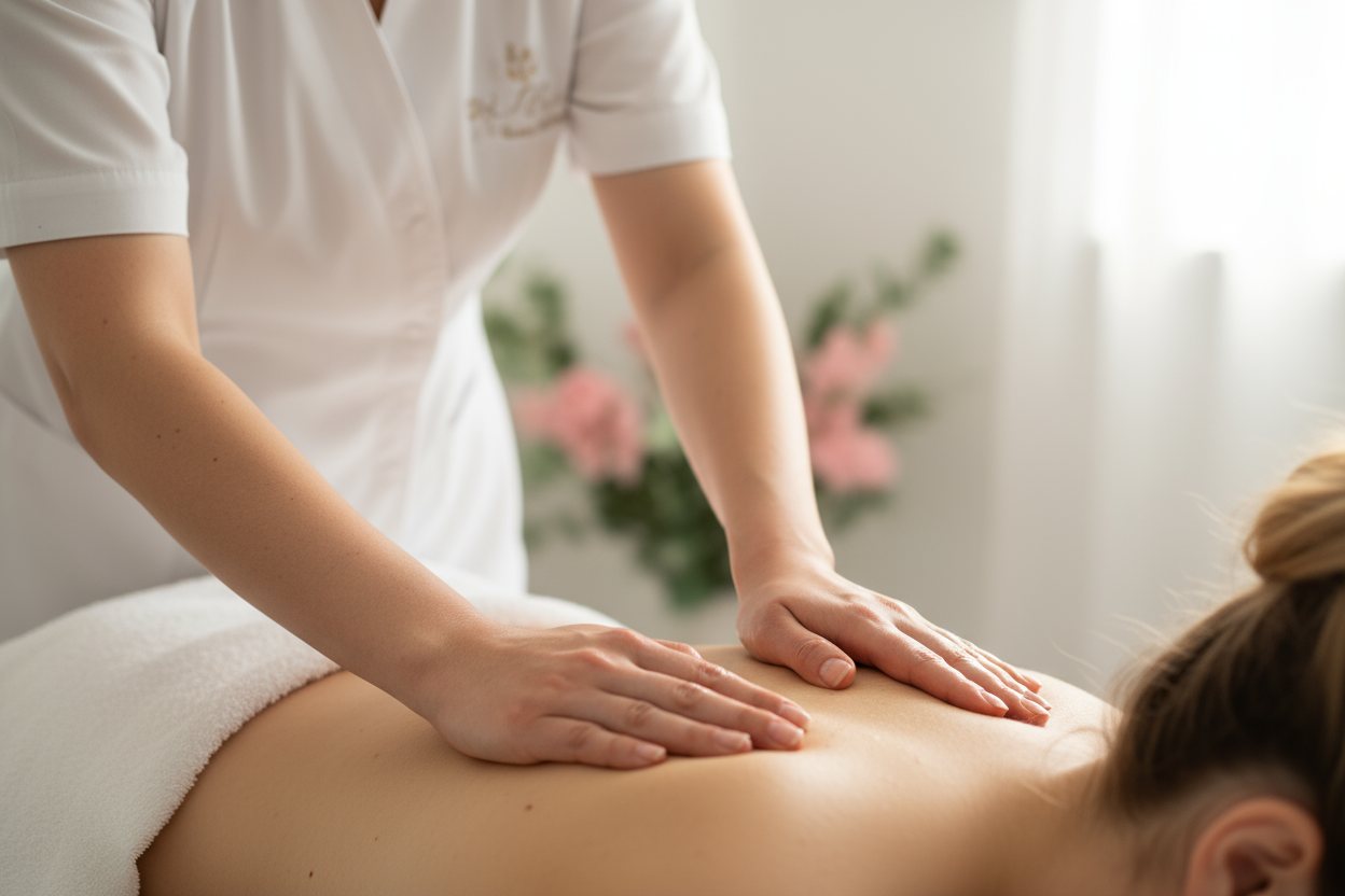 Massage Therapy - White Uniform